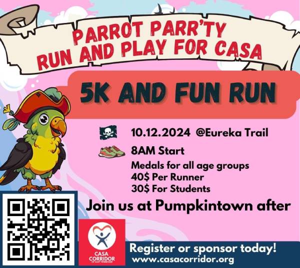 CASA Parrot Parrty - Pumpkintown - Downtown Athens TN