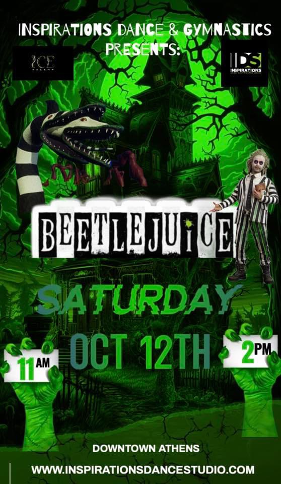 Inspiration Dance - Beetlejuice - Pumpkintown - Downtown Athens, TN