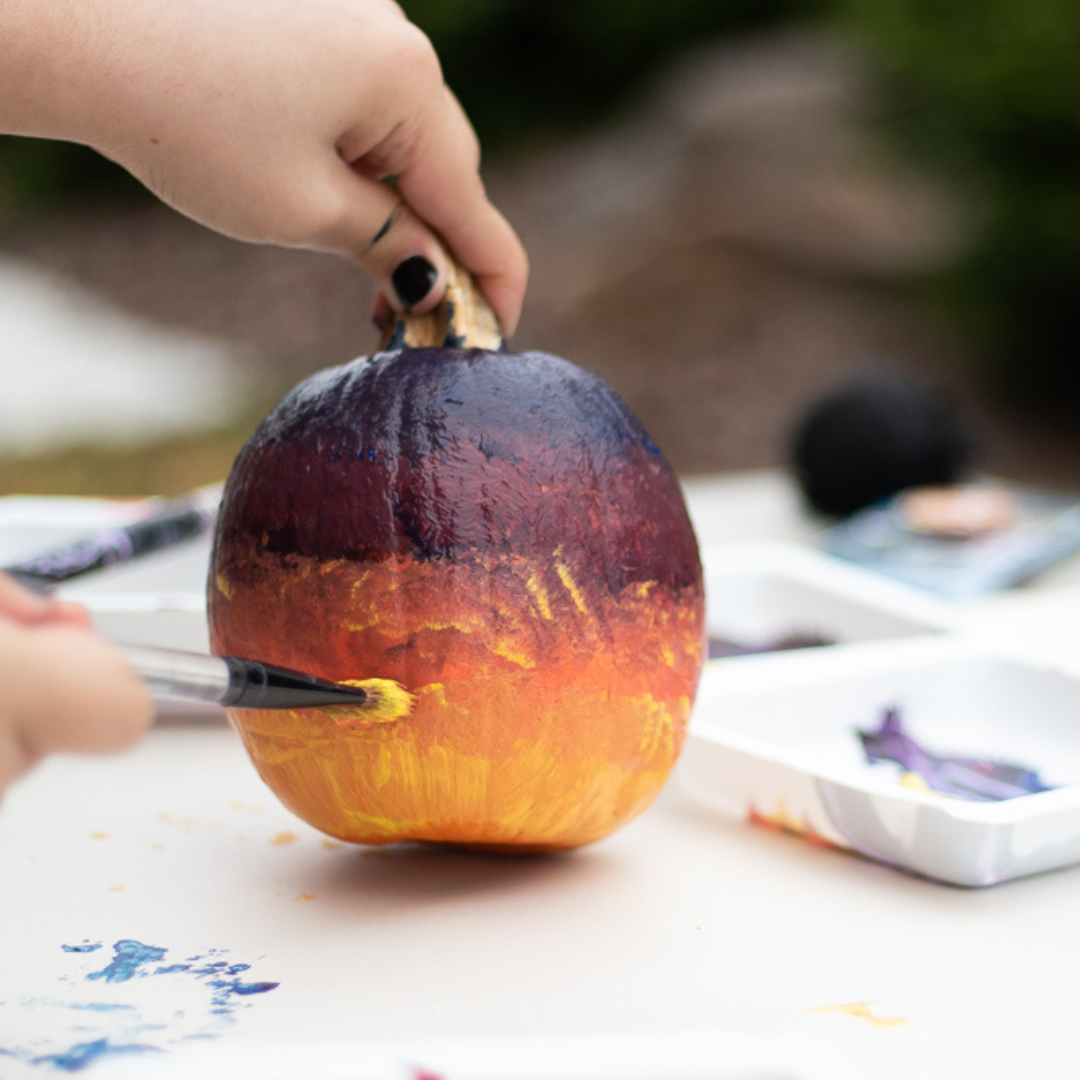 Pumpkin painting - Athens Art Center - Pumpkintown - Athens, TN