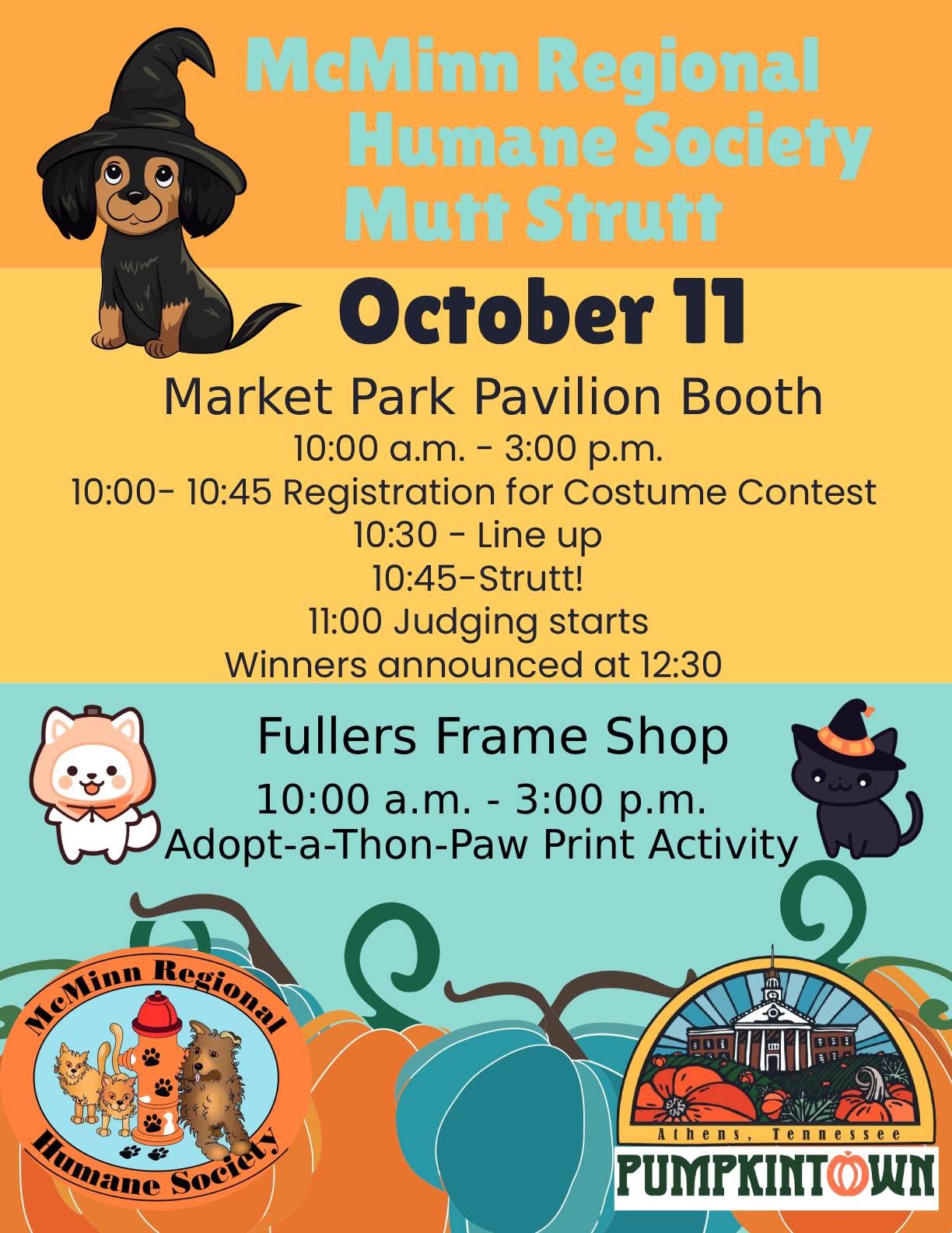 McMinn Regional Humane Society Activities at Pumpkintown Athens, TN